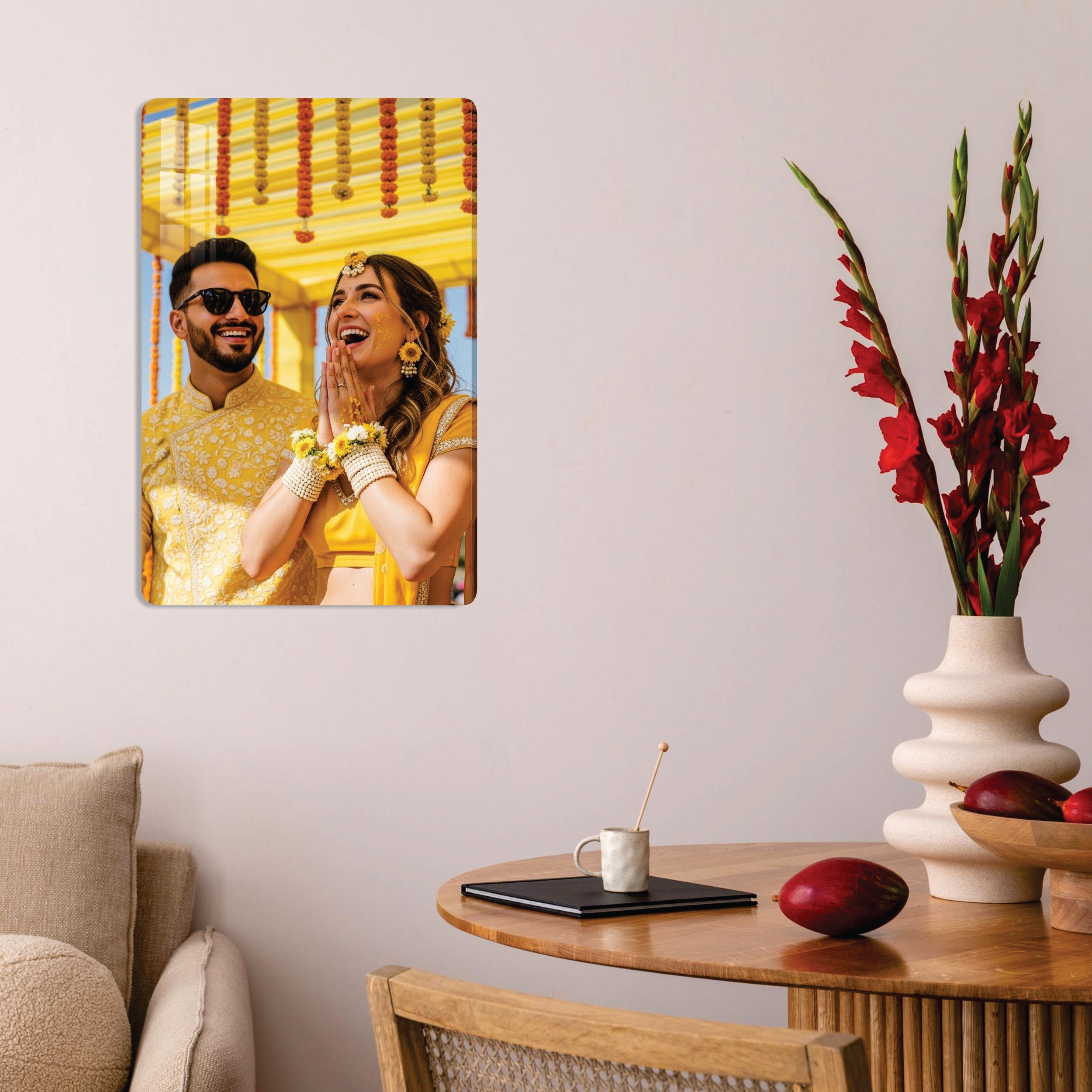 Acrylic Personalized  Photo Frame ( 12 x 18 inch )