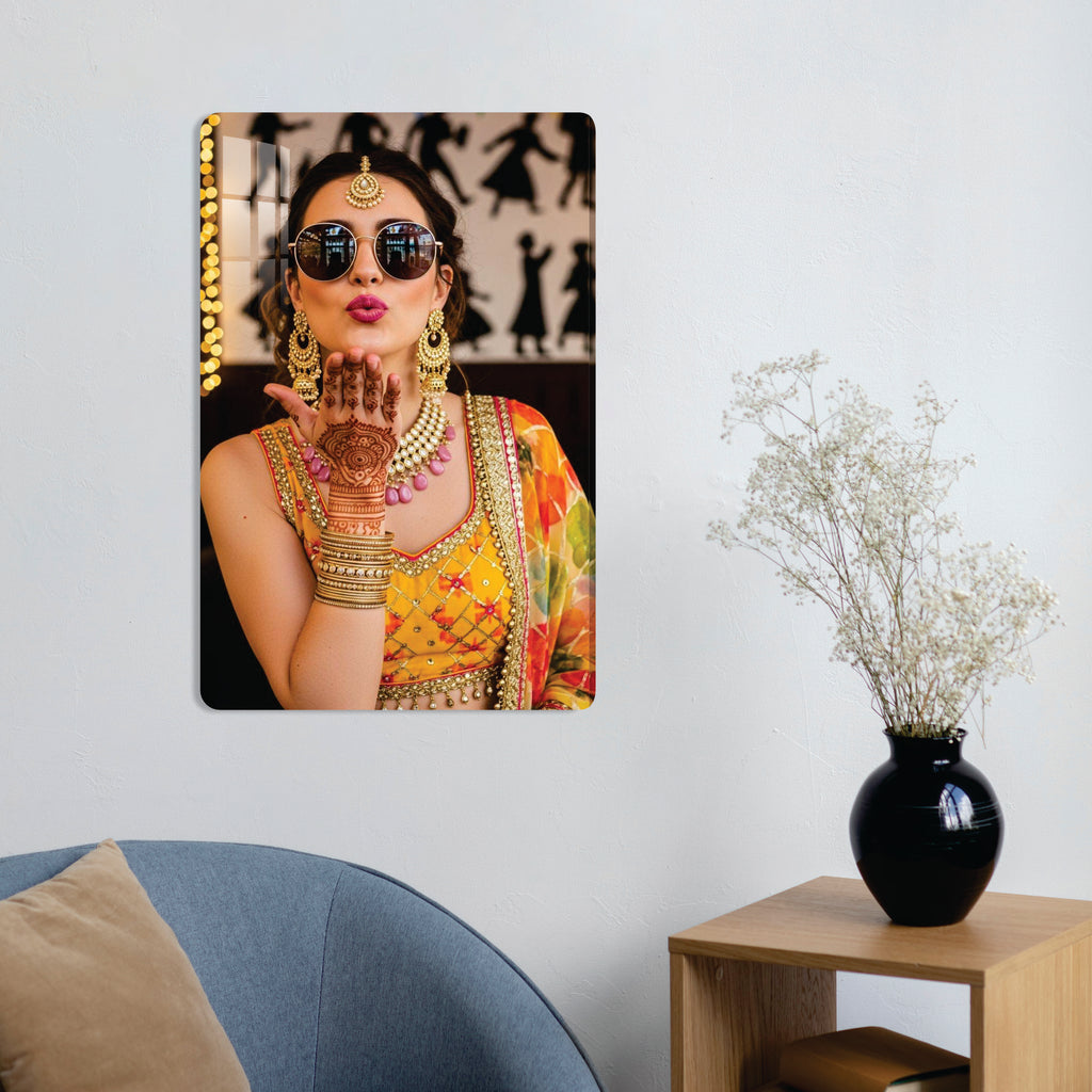 Acrylic Personalized  Photo Frame ( 16 x 24 inch )