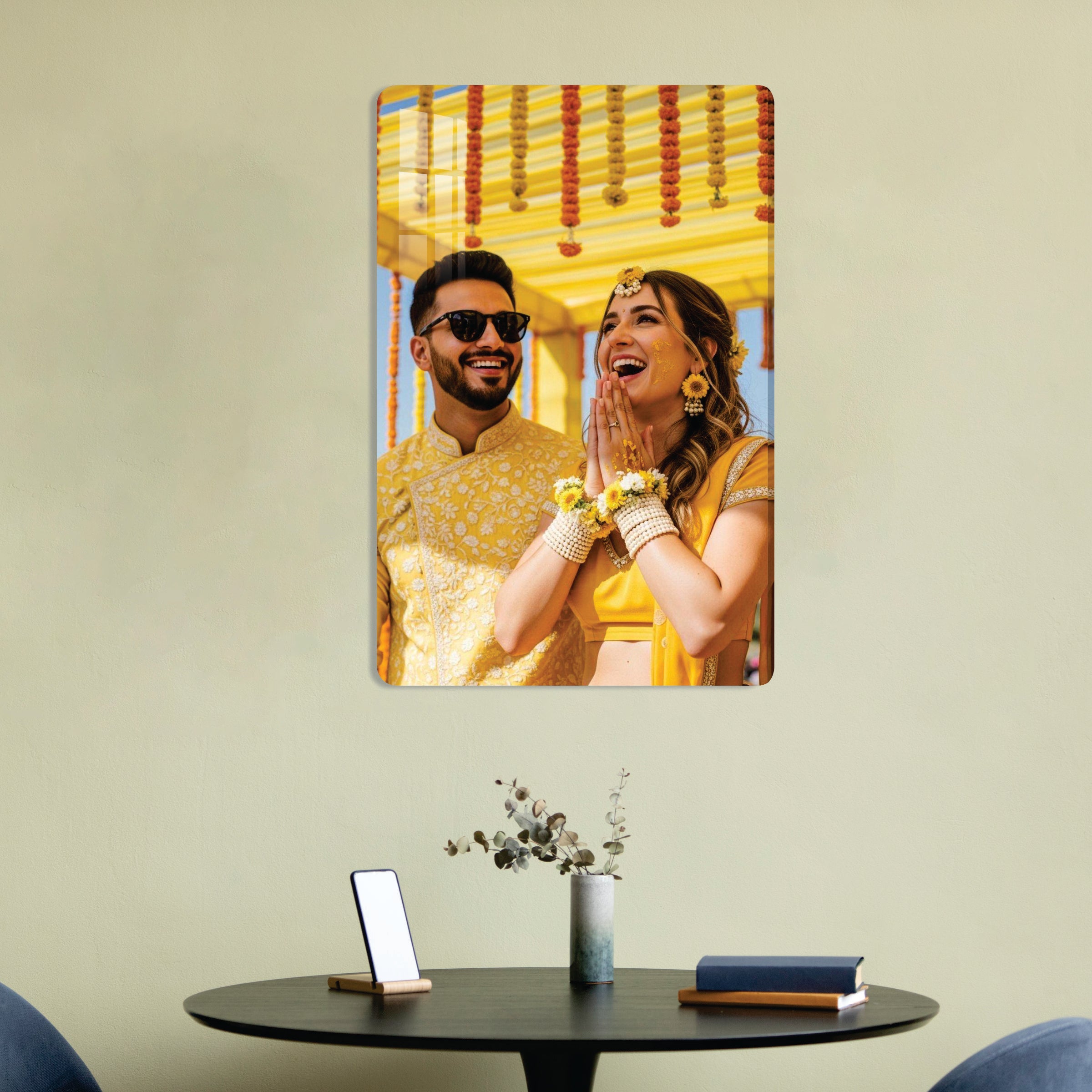 Acrylic Personalized  Photo Frame ( 12 x 18 inch )