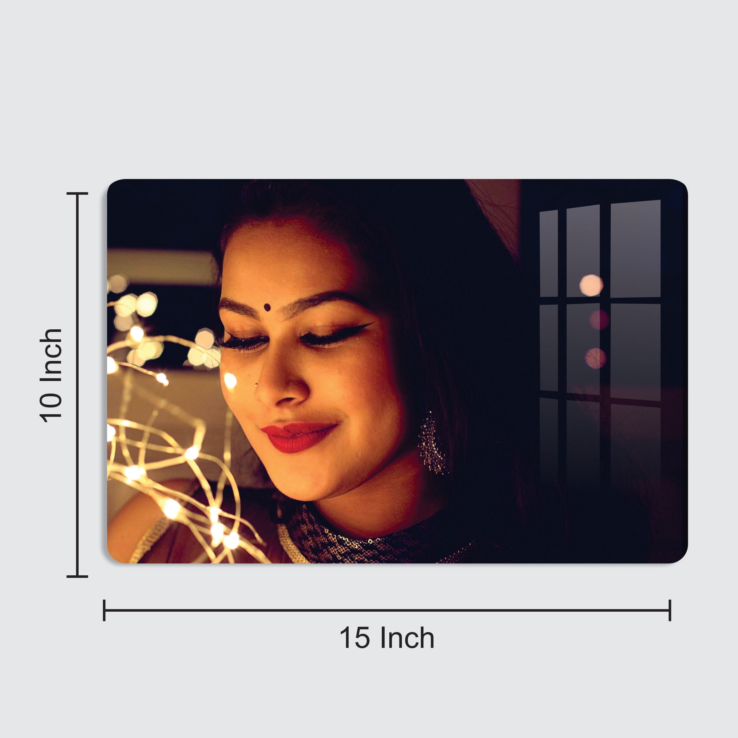 Acrylic Personalized Photo Frame ( 15 x 10 inch )