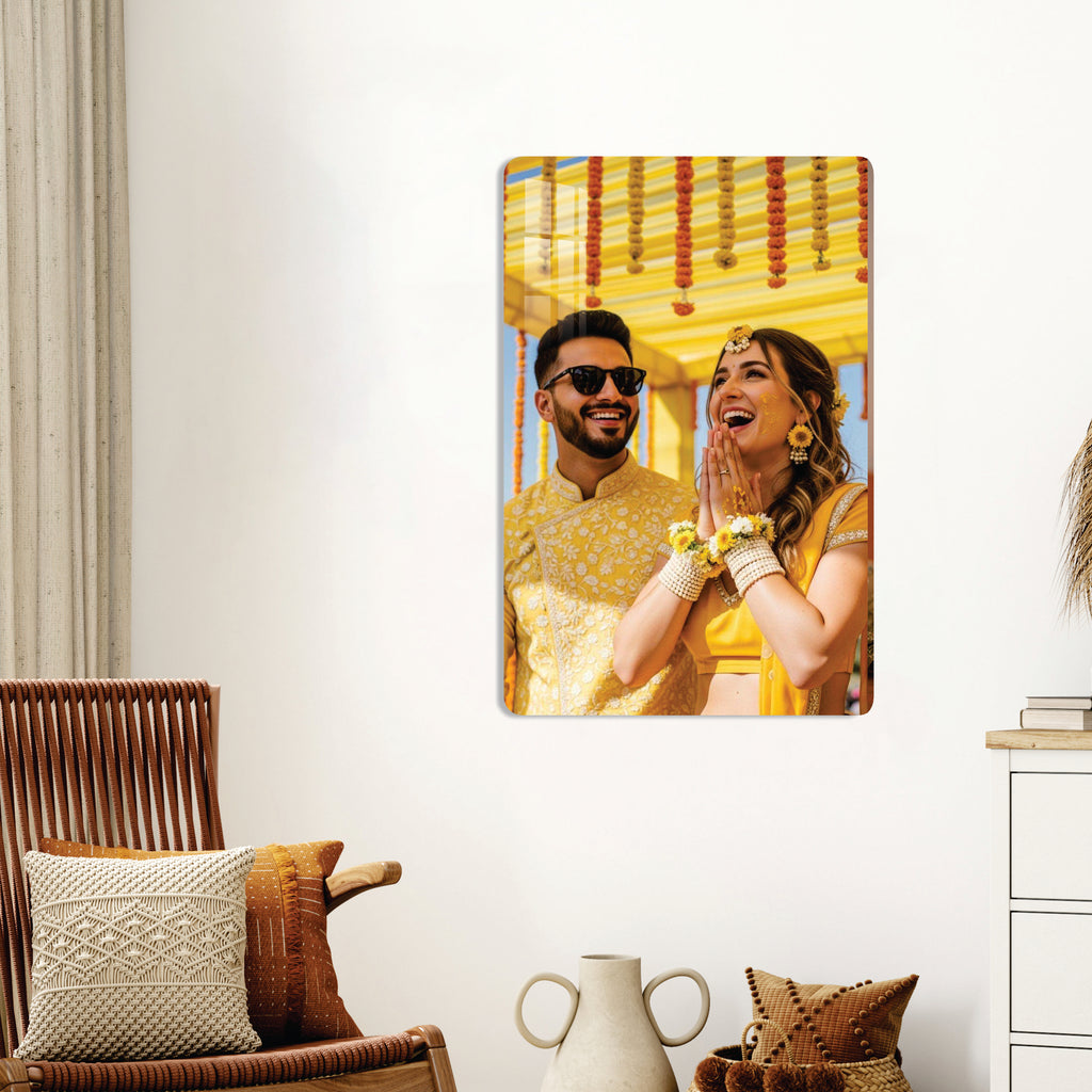 Acrylic Personalized  Photo Frame ( 12 x 18 inch )