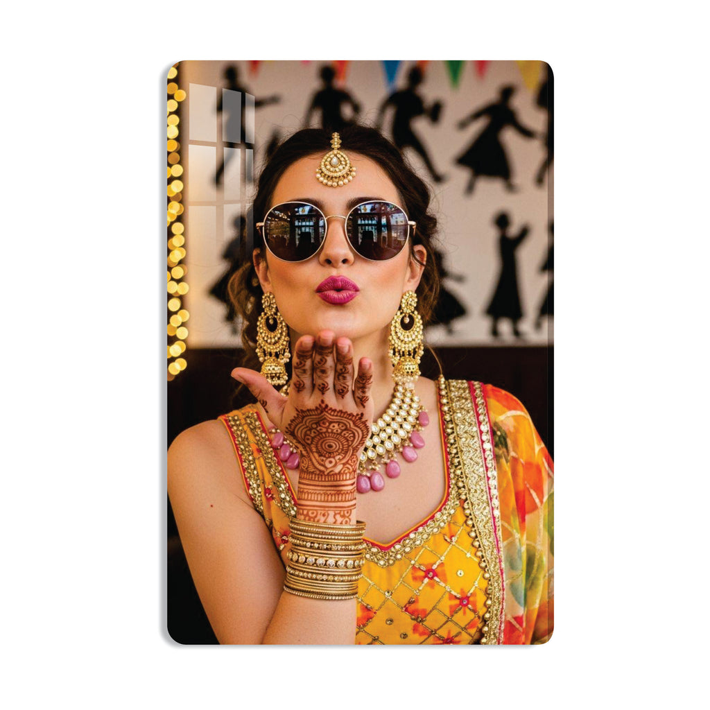 Acrylic Personalized  Photo Frame ( 16 x 24 inch )