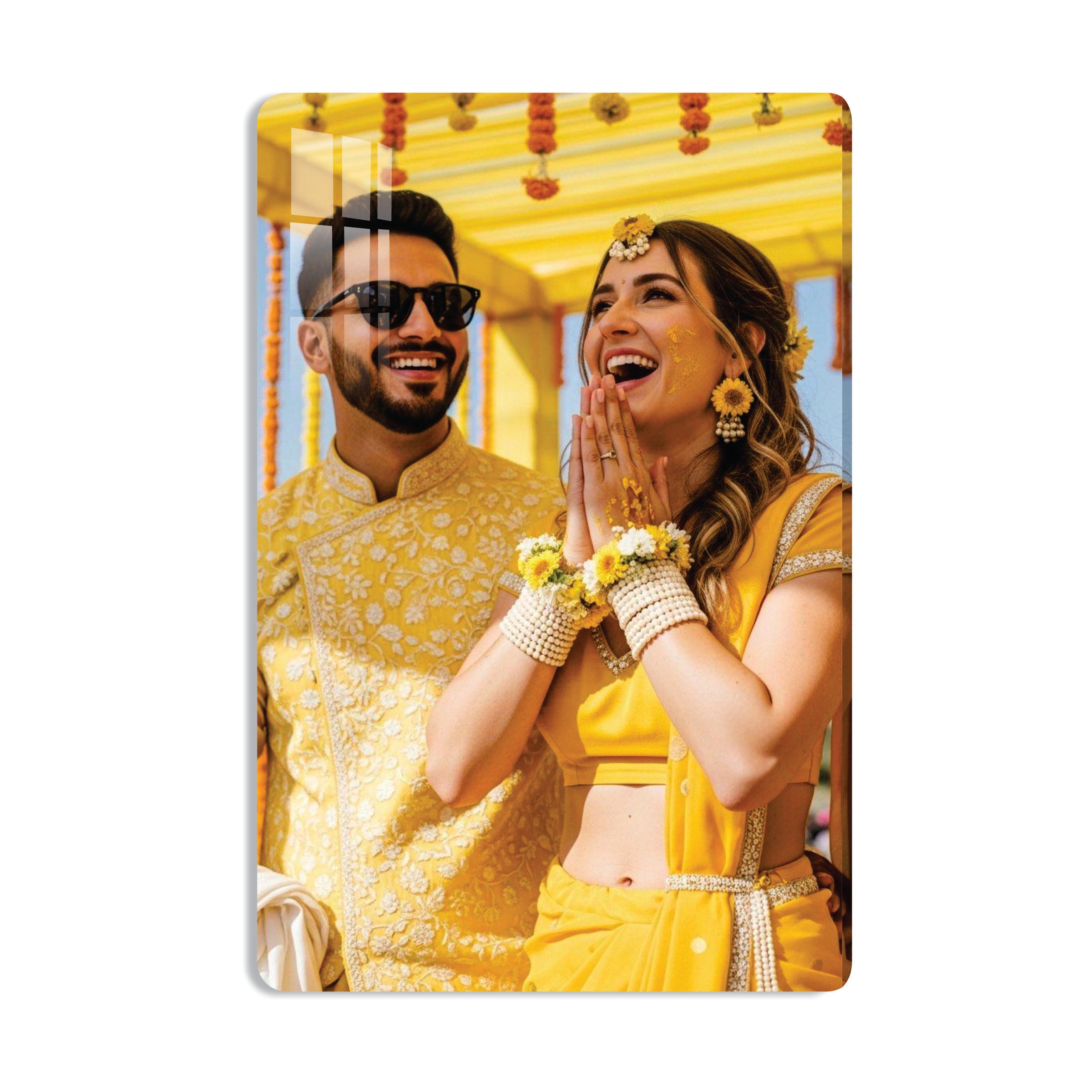 Acrylic Personalized  Photo Frame ( 12 x 18 inch )