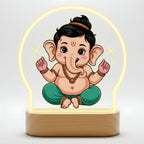 Cute Baby Ganesha LED Night Light - Cute Bal Ganesha Blessing