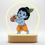 Bal krishna Led Night Lamp - Dancing Butter Krishna