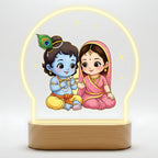 Radha Krishna LED night light - Sweet Childhood Bonds
