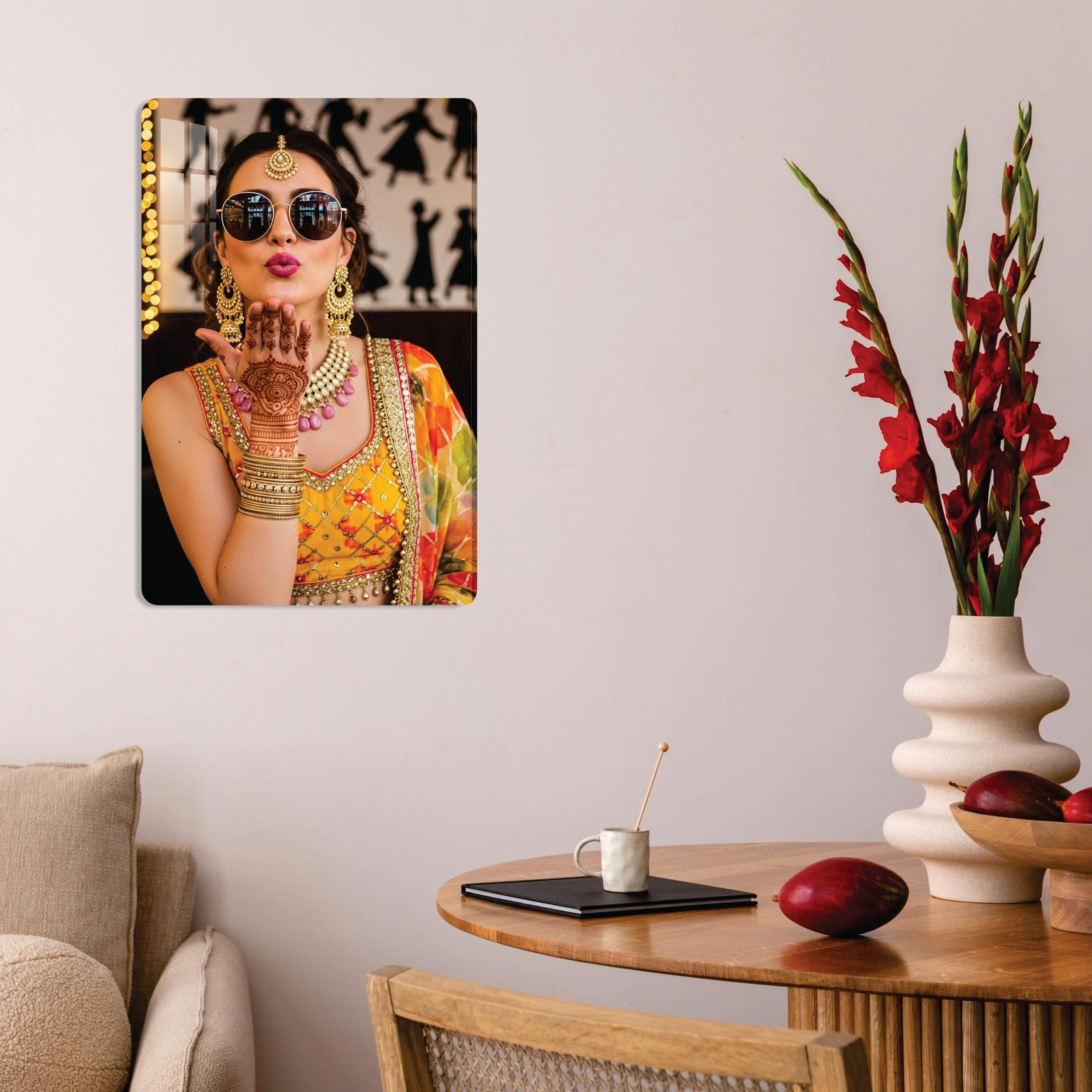 Acrylic Personalized  Photo Frame ( 16 x 24 inch )