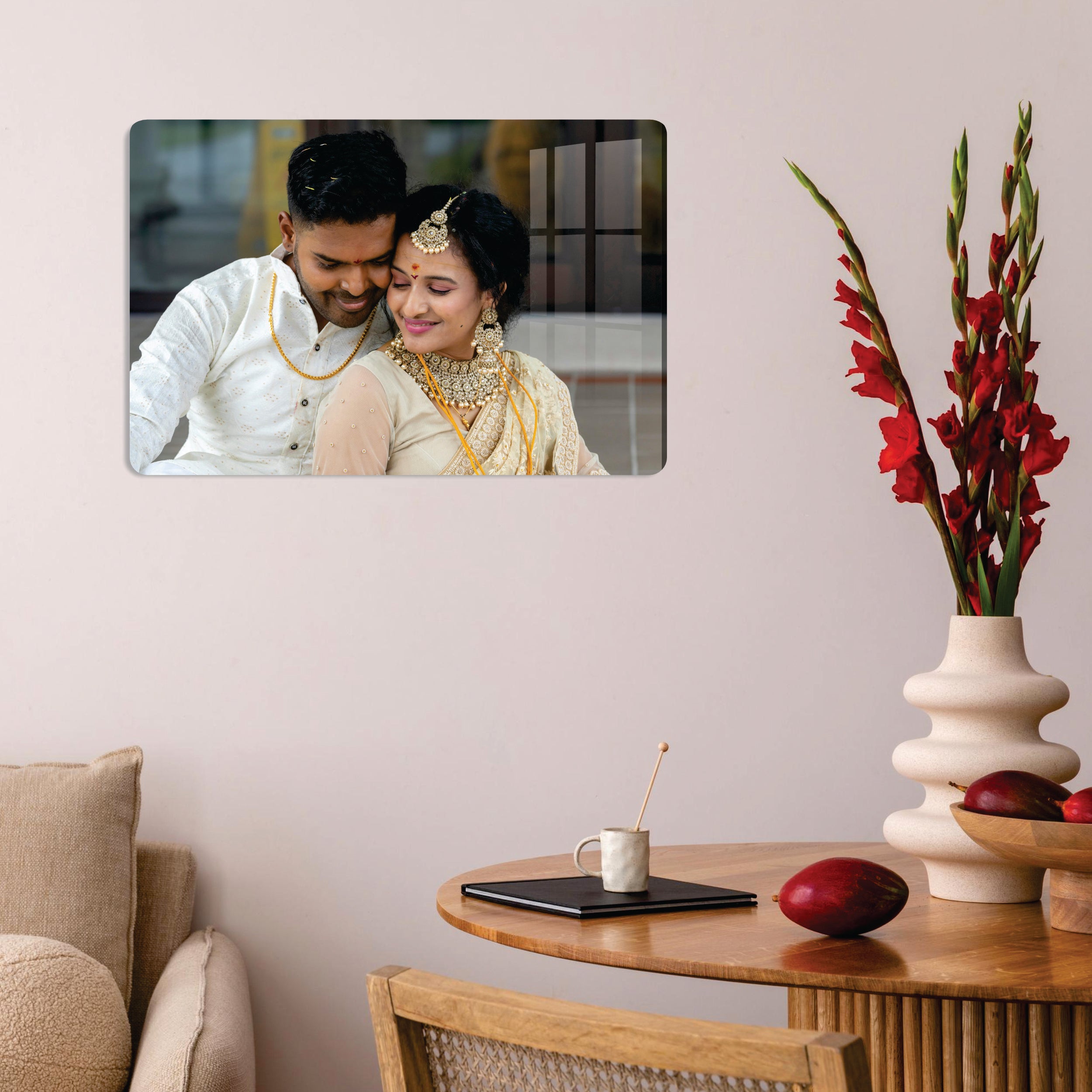 Acrylic Personalized Photo Frame ( 12 x 8 inch )