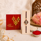 Personalized Rakhi LED Photo Frame - Brother Code Arch