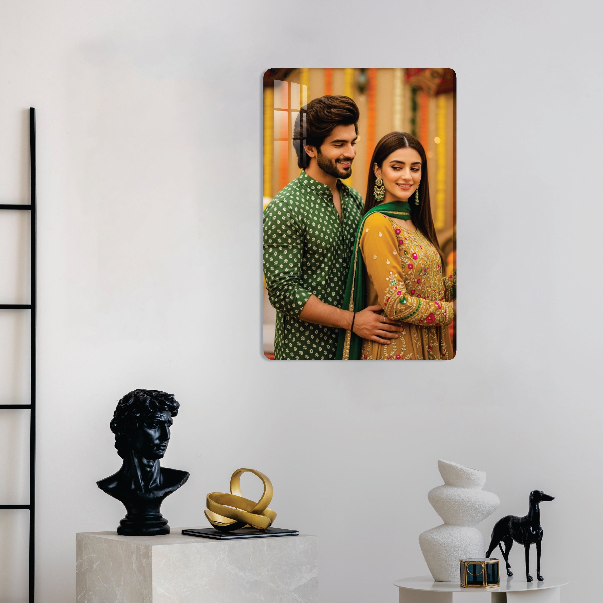 Acrylic Personalized  Photo Frame ( 8 x 12 inch )