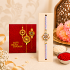 Personalized Rakhi LED Photo Frame - BRO Puzzle