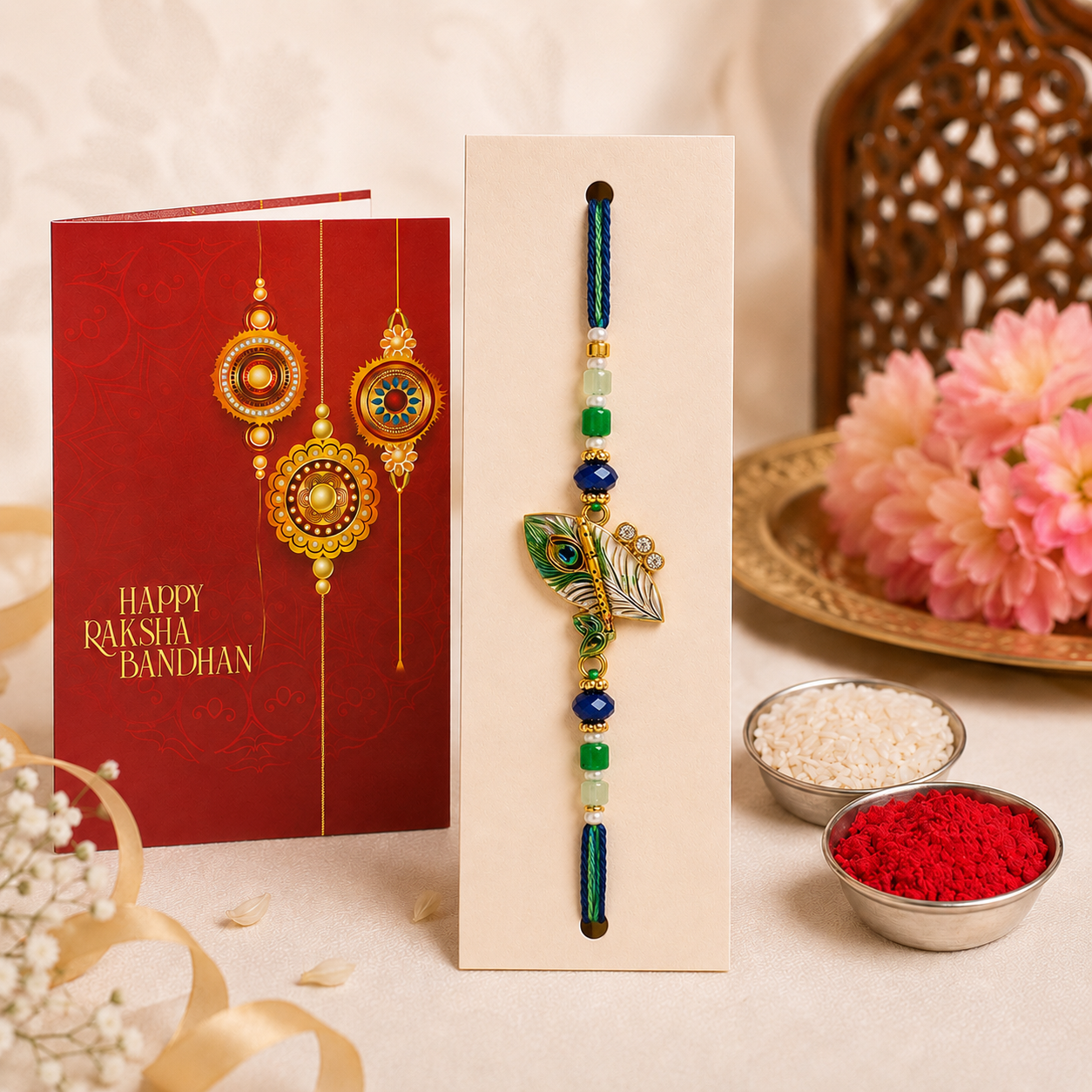 Personalized Rakhi LED Photo Frame - The Ultimate Bro Moment