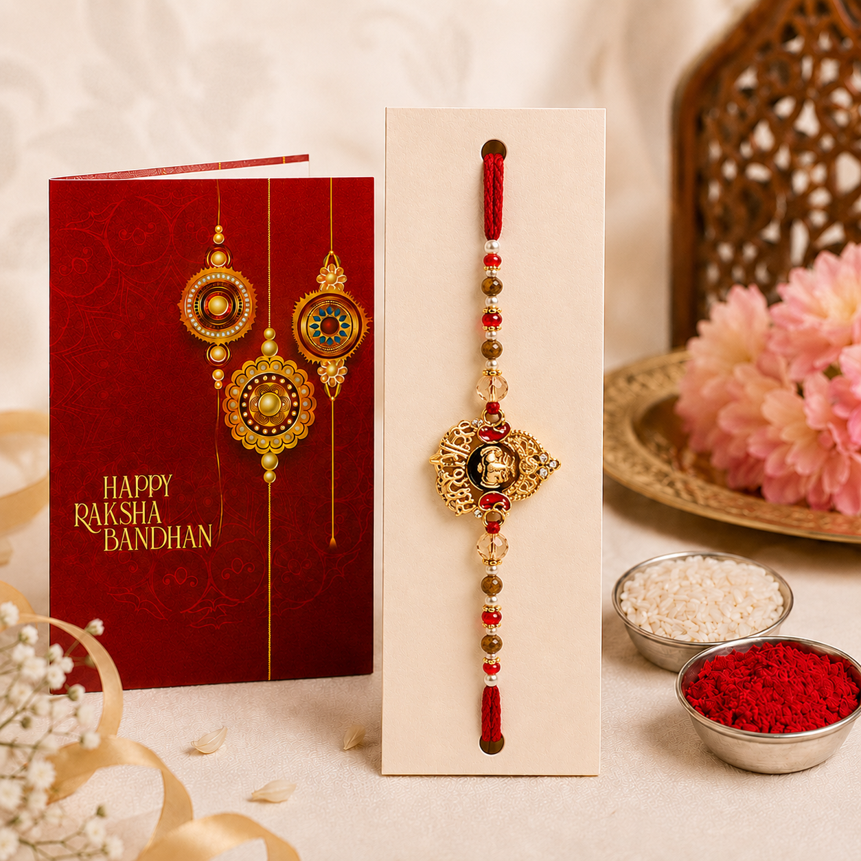 Personalized Rakhi LED Photo Frame - The Full Brotherhood Gallery