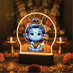 Divine Baby Shiva LED Desk Lamp - Innocent Mahadev Night Light
