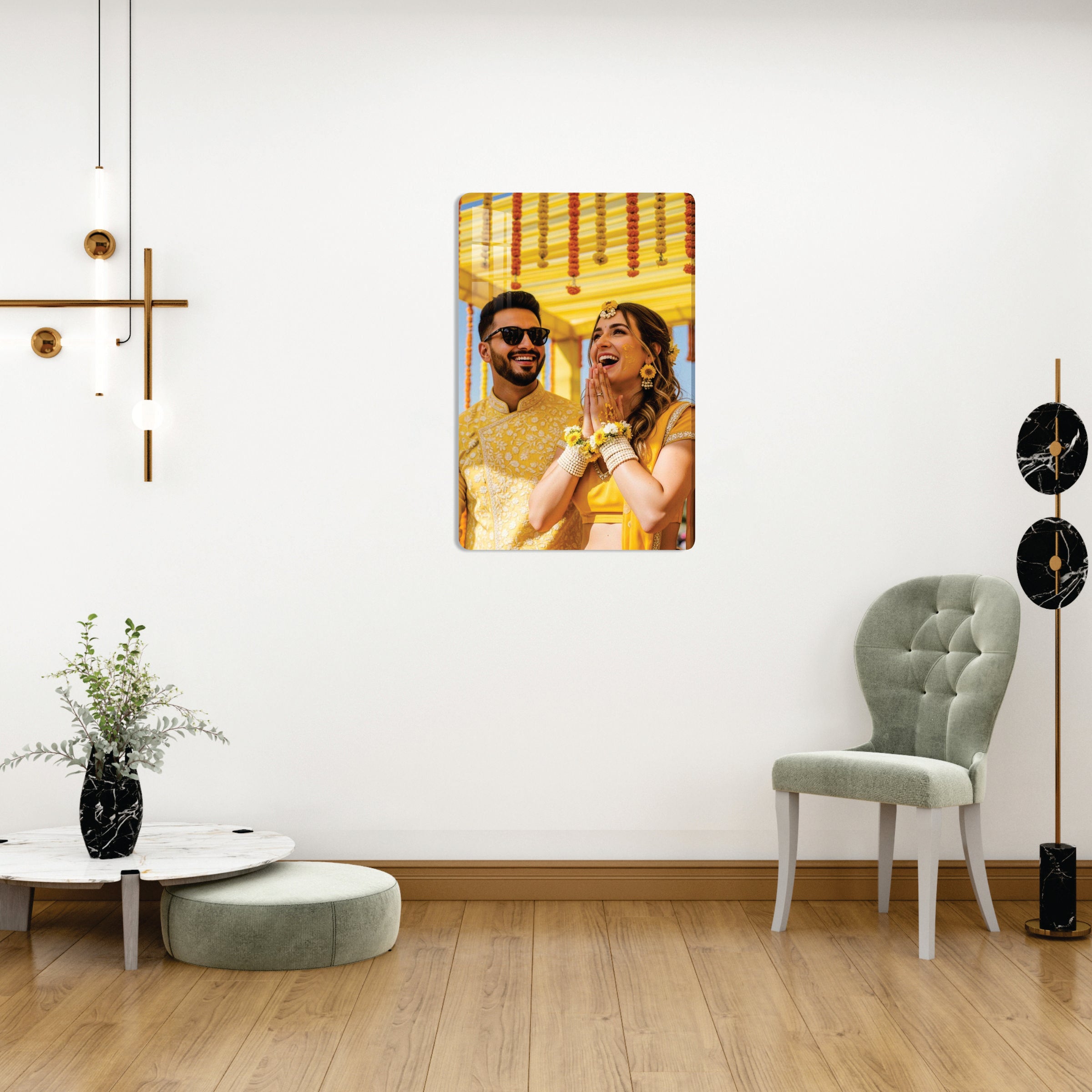 Acrylic Personalized  Photo Frame ( 12 x 18 inch )