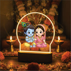 Radha Krishna LED night light - Sweet Childhood Bonds