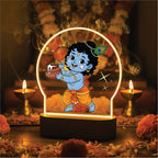 Bal krishna Led Night Lamp - Dancing Butter Krishna