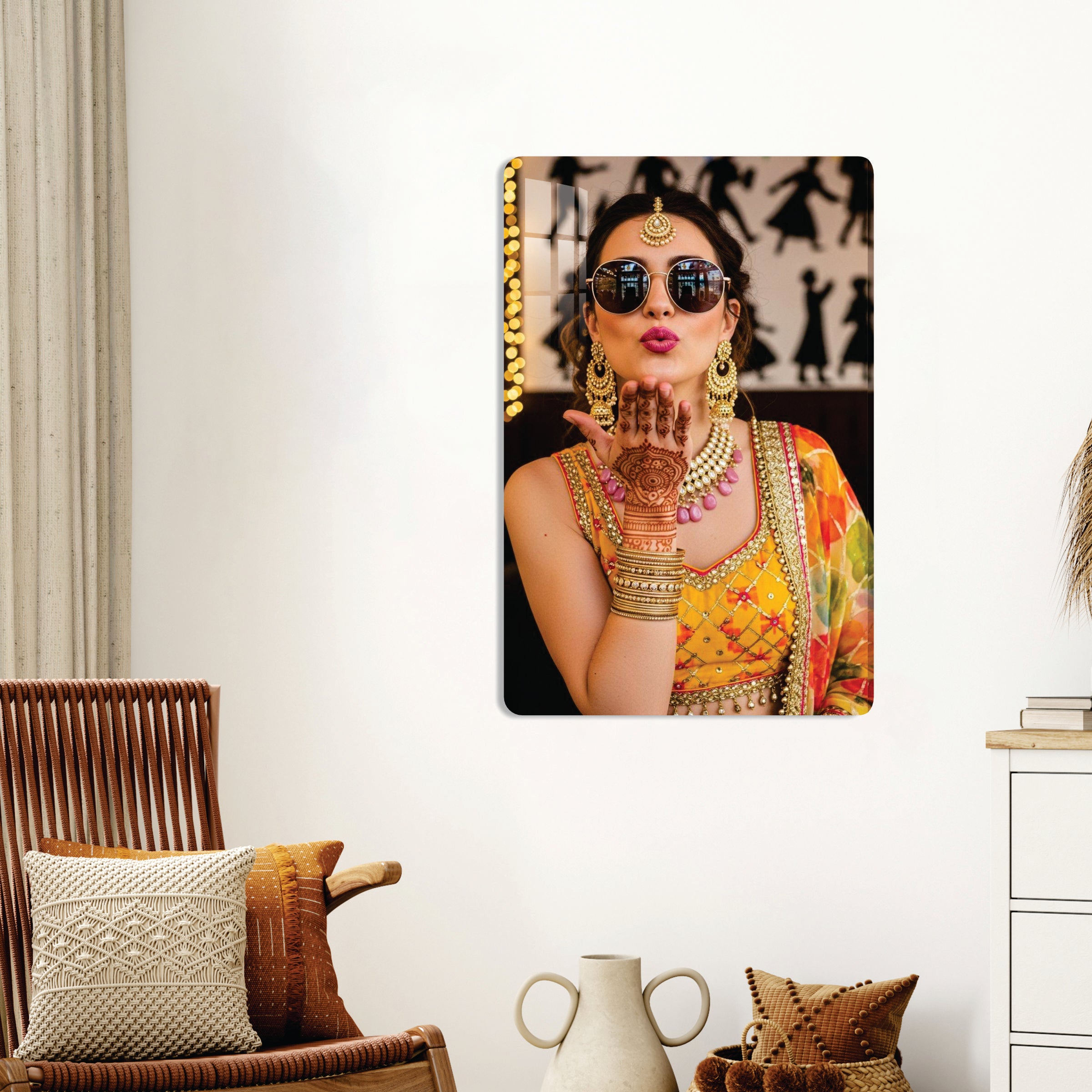 Acrylic Personalized  Photo Frame ( 16 x 24 inch )
