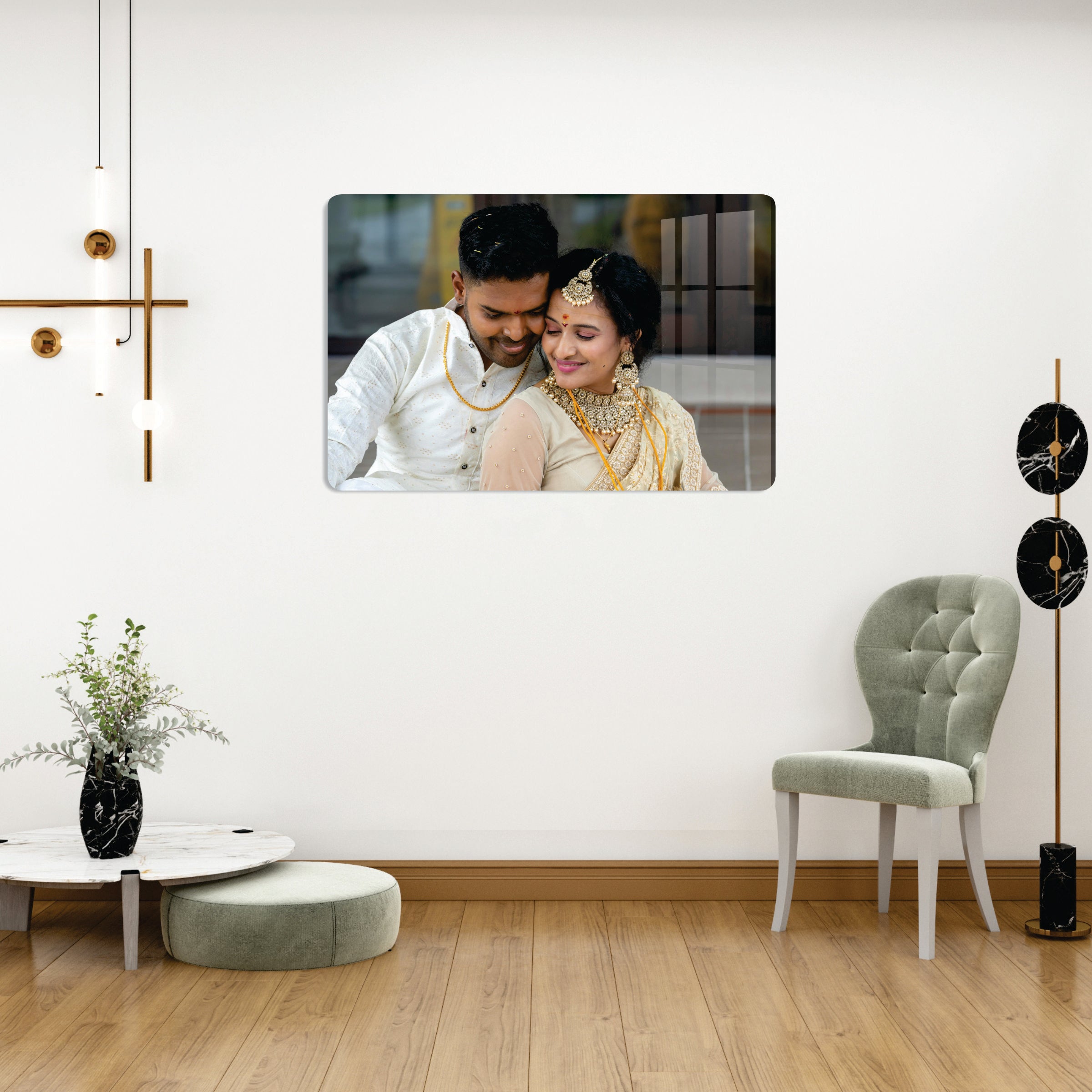 Acrylic Personalized Photo Frame ( 12 x 8 inch )