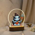 Divine Baby Shiva LED Table Lamp - Little Shiva’s Golden Glow
