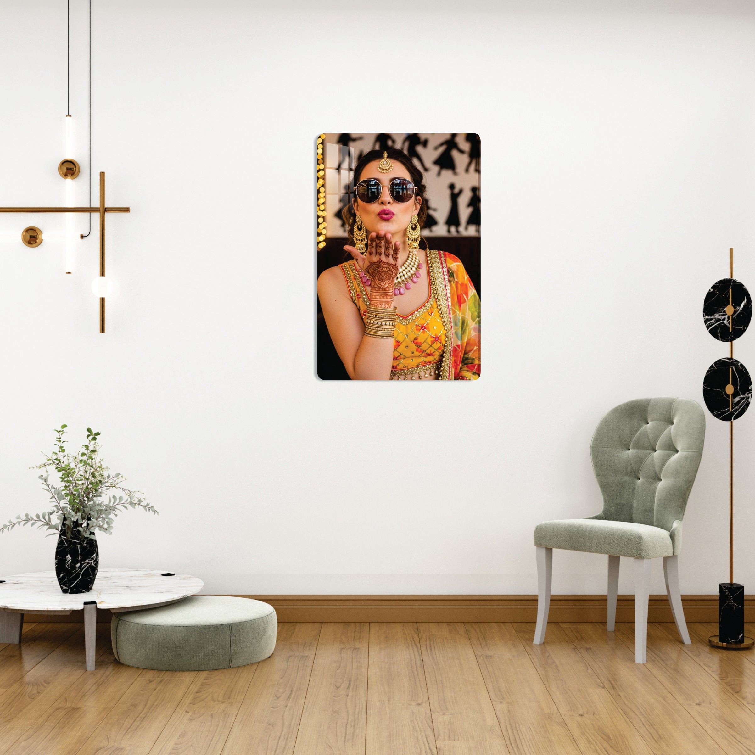Acrylic Personalized  Photo Frame ( 16 x 24 inch )