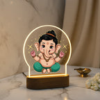Cute Baby Ganesha LED Night Light - Cute Bal Ganesha Blessing