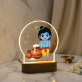 Divine Bal Krishna LED Lamp - Standing Makhan Krishna
