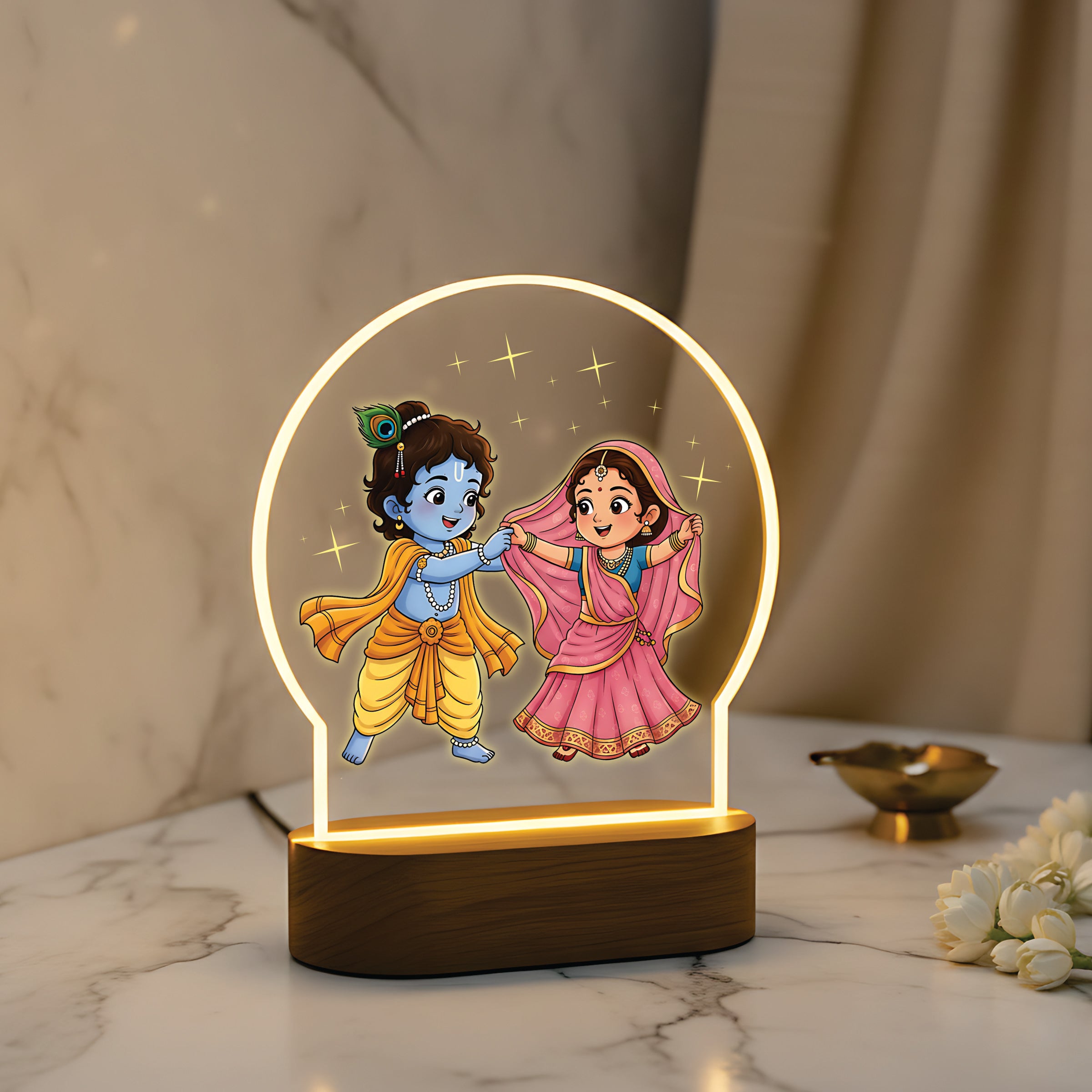 Little Krishna & Radha Full - Joyful Vrindavan Dance