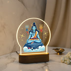 Divine Baby Shiva LED Desk Lamp - Adiyogi Peace Meditation Lamp