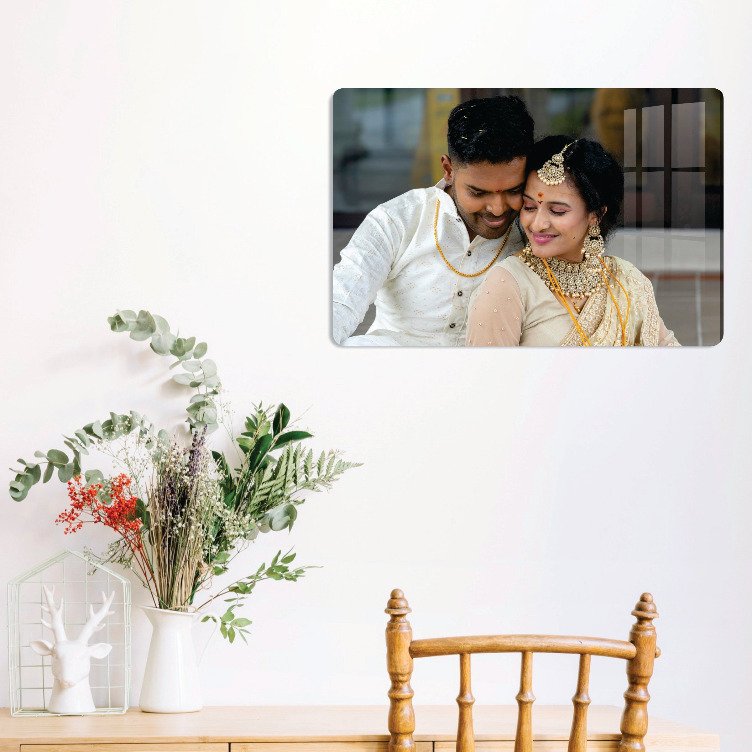 Acrylic Personalized Photo Frame ( 12 x 8 inch )