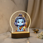 Divine Baby Shiva LED Desk Lamp - Innocent Mahadev Night Light