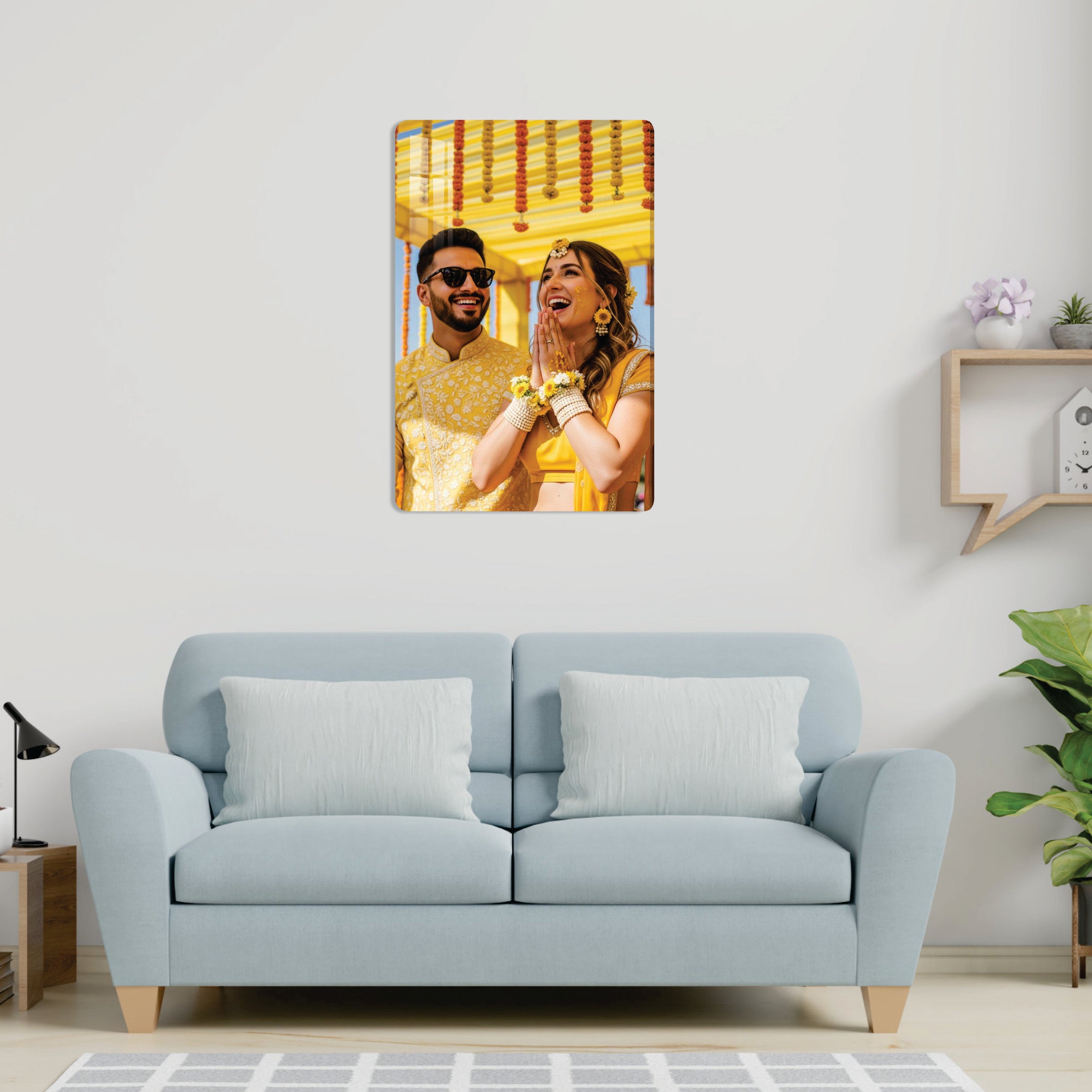 Acrylic Personalized  Photo Frame ( 12 x 18 inch )