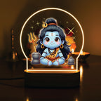 Divine Baby Shiva LED Desk Lamp - Bal Shiva Divine Light