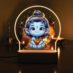 Divine Baby Shiva LED Desk Lamp - Innocent Mahadev Night Light