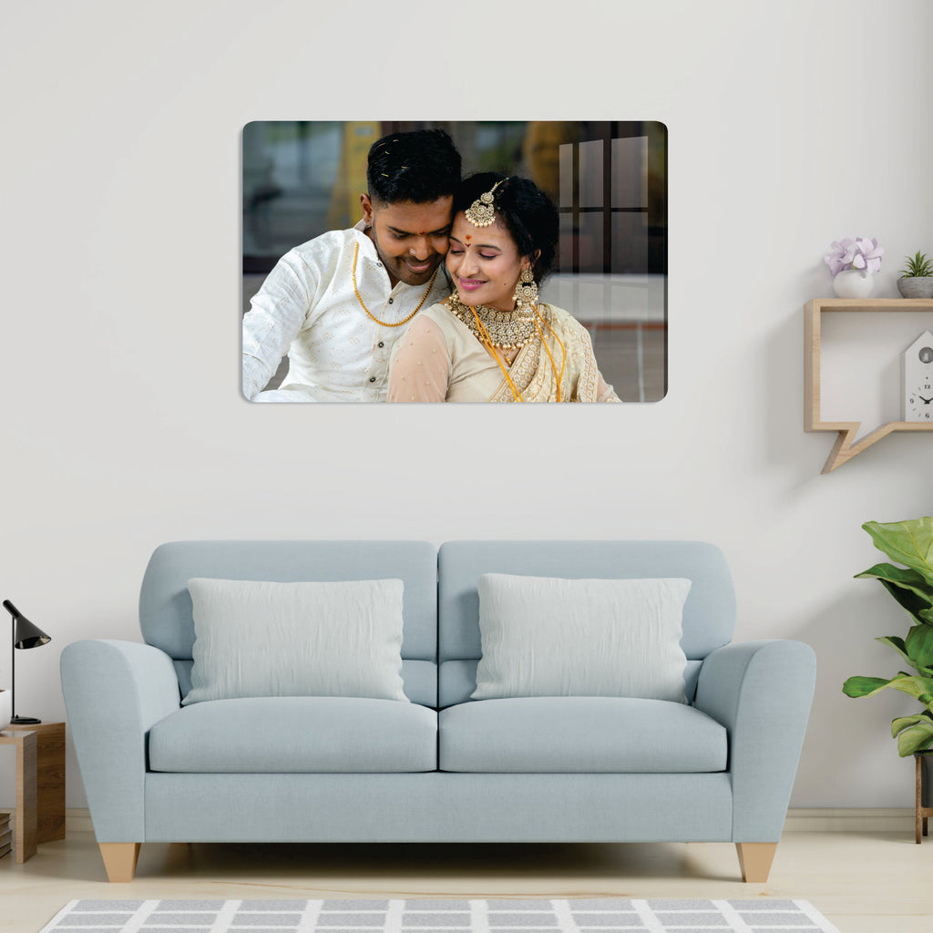 Acrylic Personalized Photo Frame ( 12 x 8 inch )