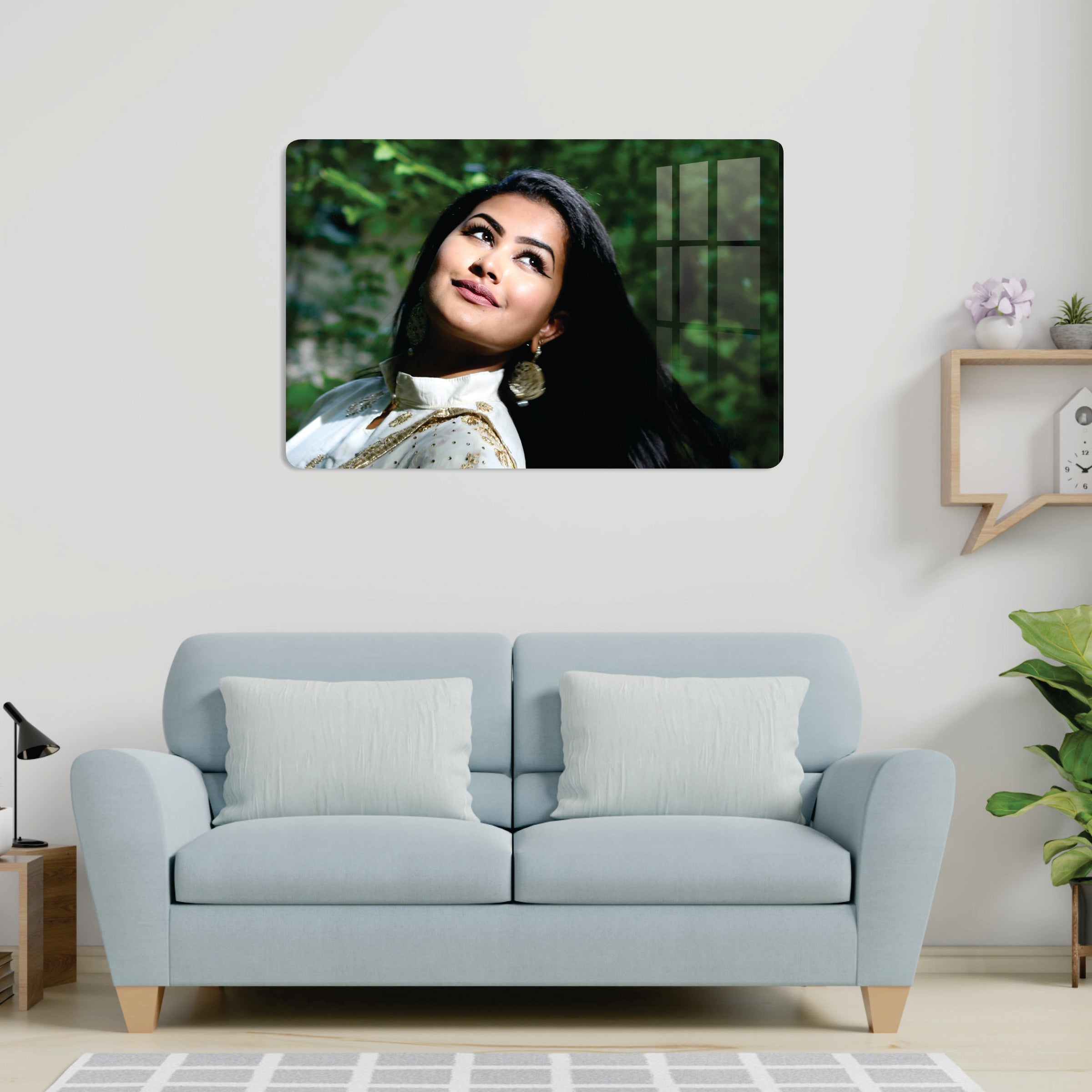 Acrylic Personalized Photo Frame ( 24 x 16 inch )