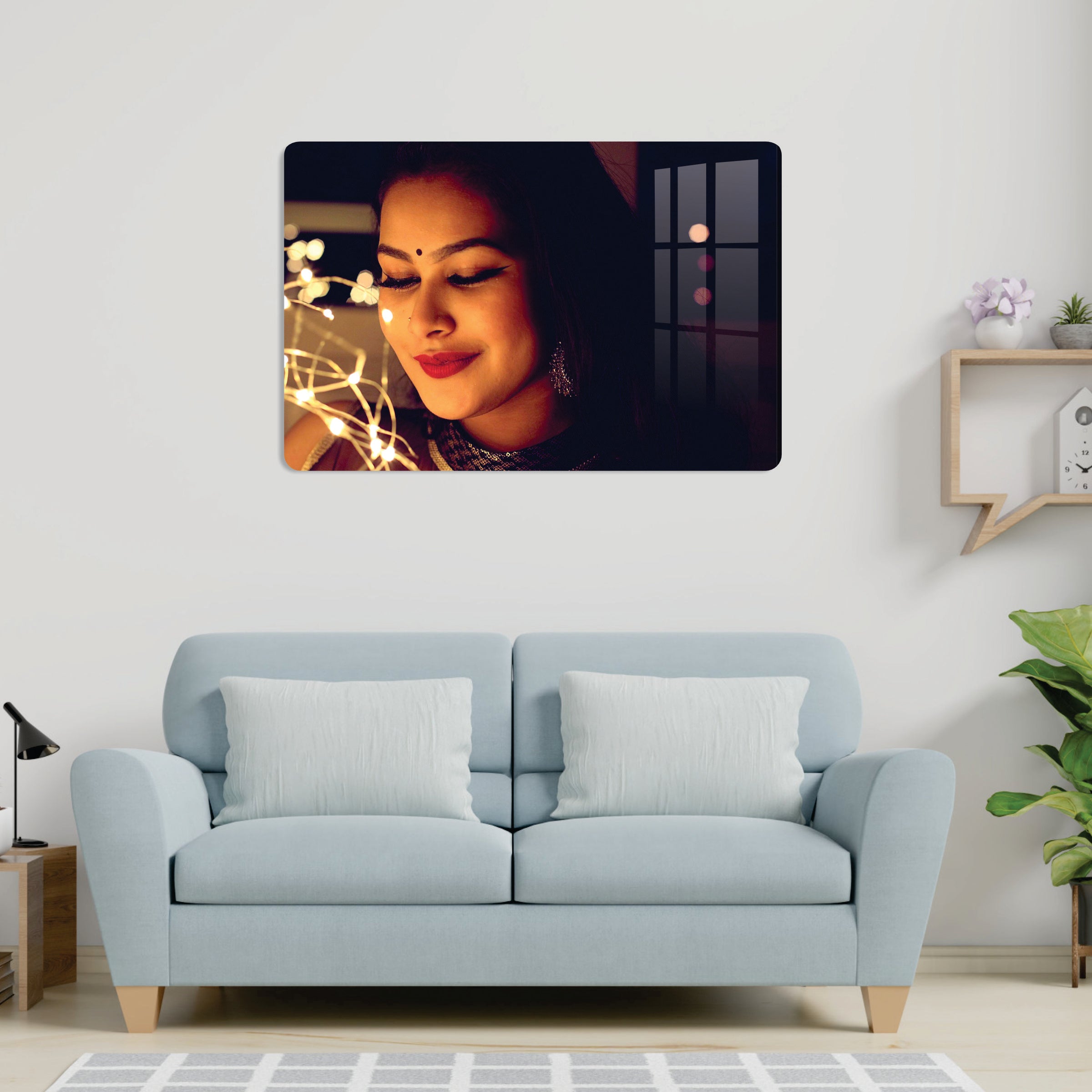 Acrylic Personalized Photo Frame ( 15 x 10 inch )