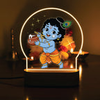 Bal krishna Led Night Lamp - Dancing Butter Krishna