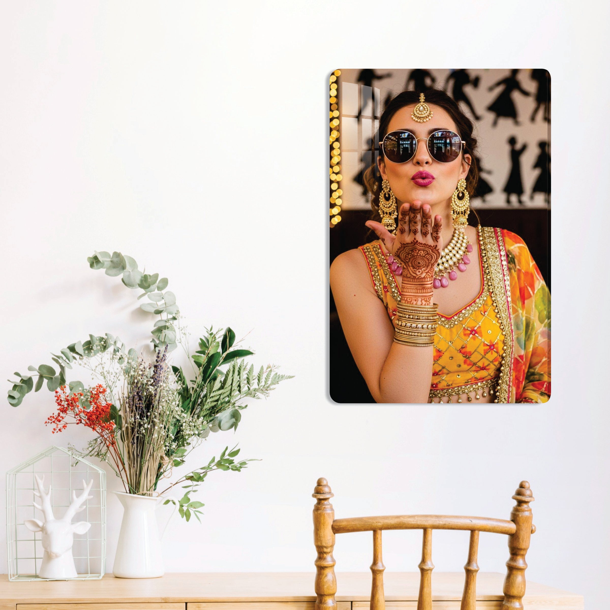 Acrylic Personalized  Photo Frame ( 16 x 24 inch )