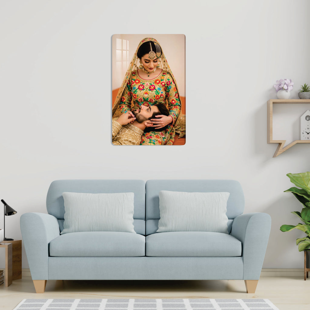 Acrylic Personalized  Photo Frame ( 10 x 15 inch )