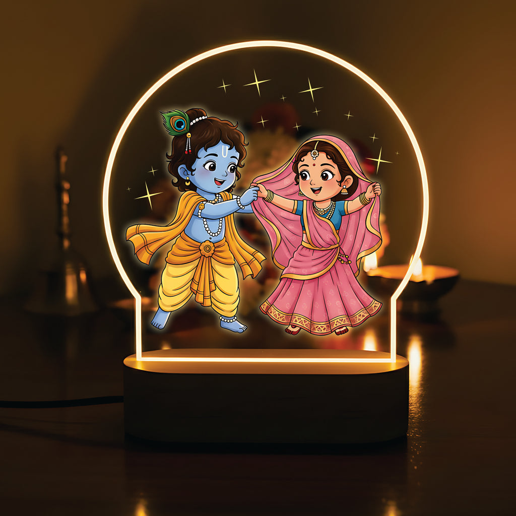 Little Krishna & Radha Full - Joyful Vrindavan Dance