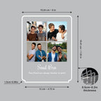 Personalized Rakhi LED Photo Frame - My Sidekick Brother Display