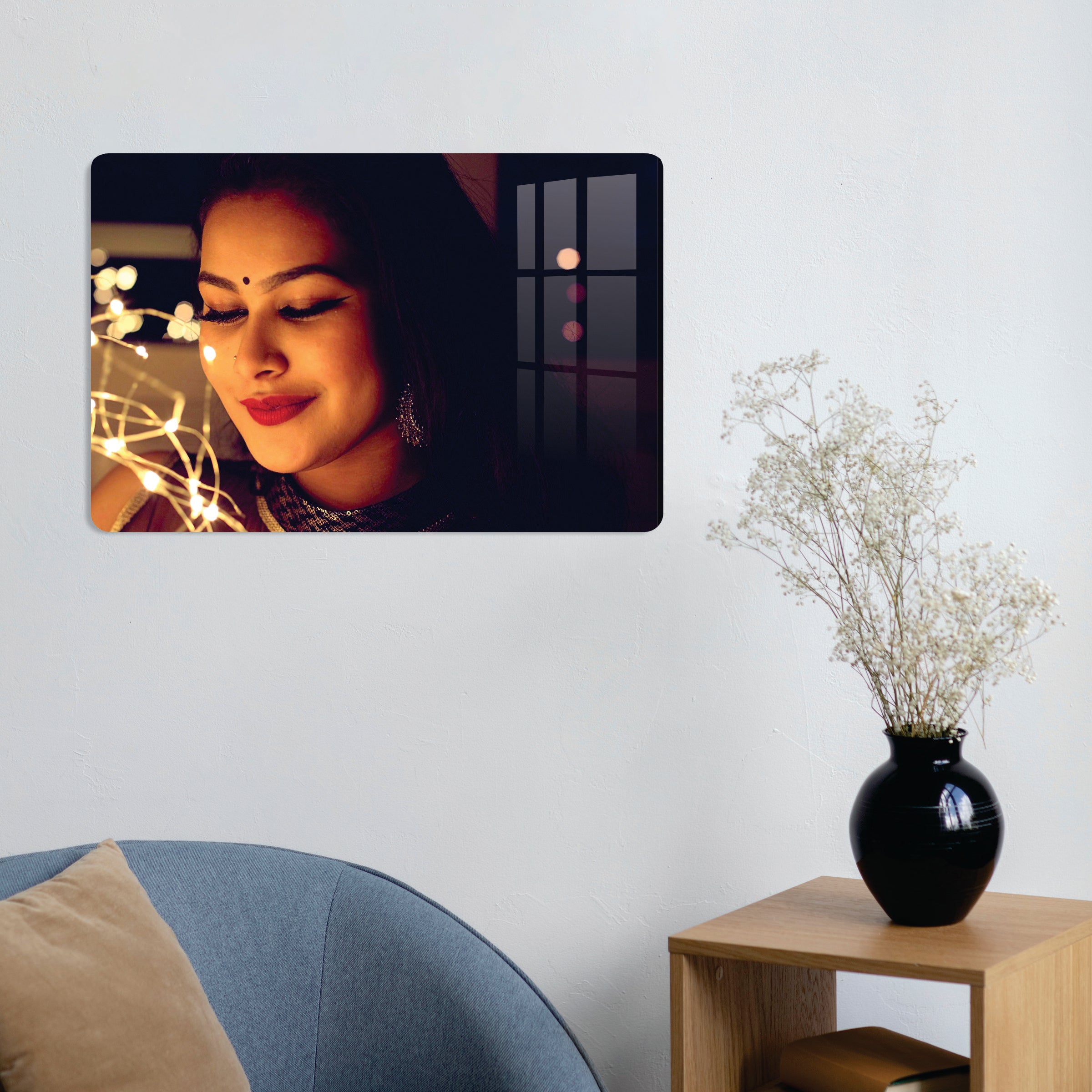 Acrylic Personalized Photo Frame ( 15 x 10 inch )