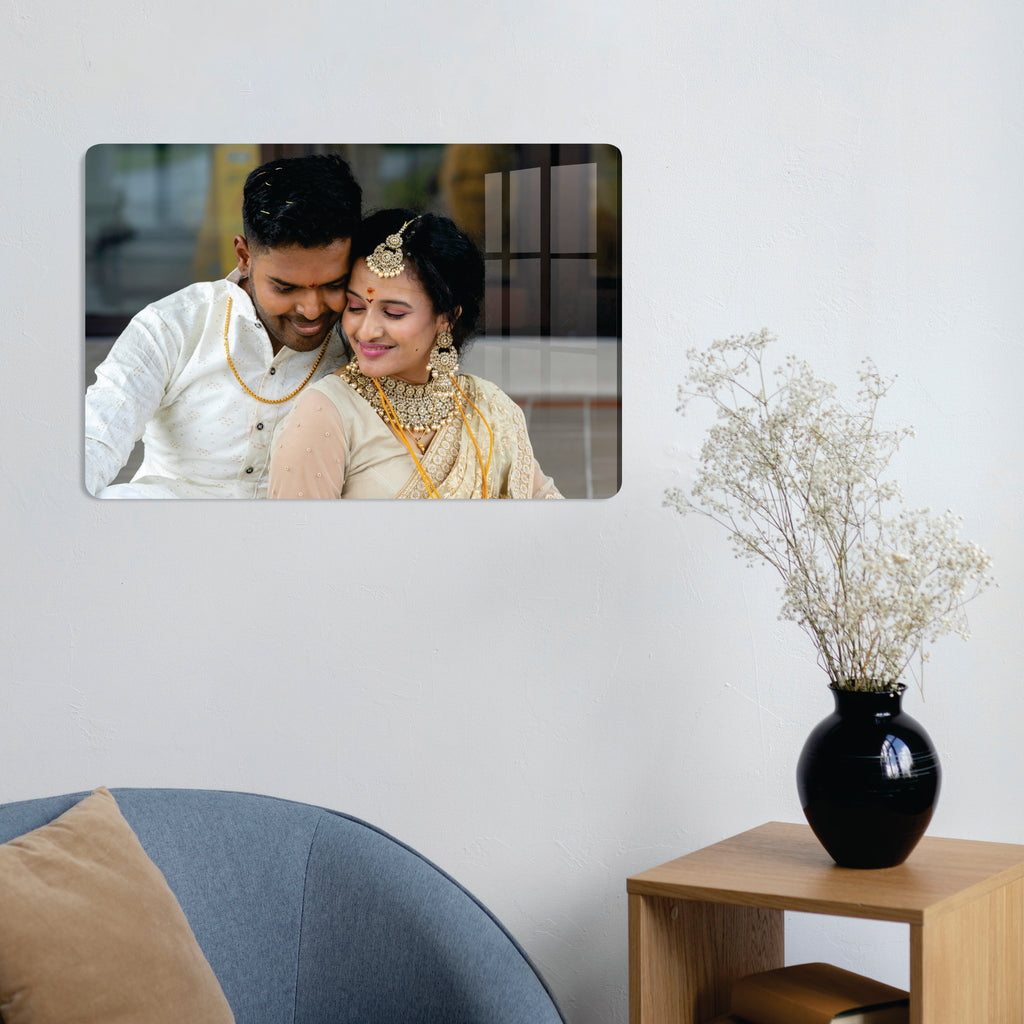 Acrylic Personalized Photo Frame ( 12 x 8 inch )