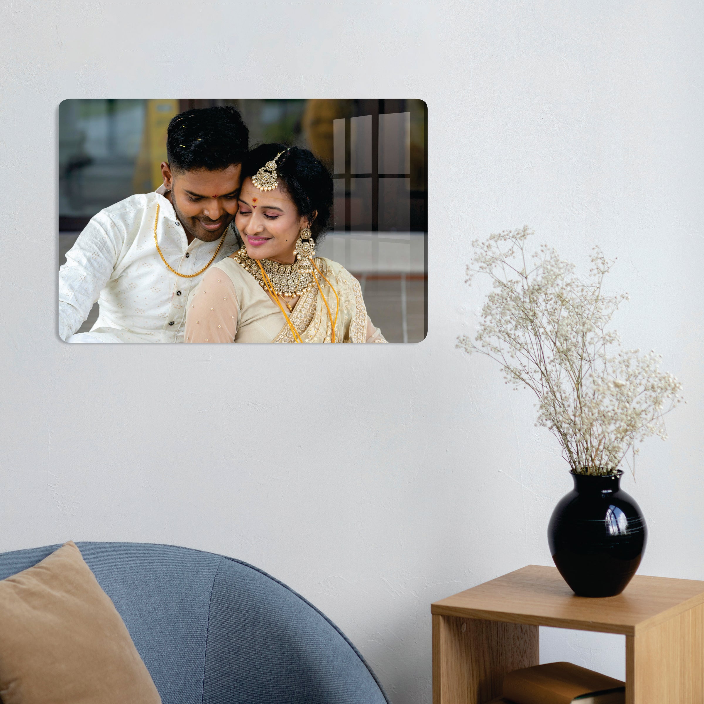 Acrylic Personalized Photo Frame ( 12 x 8 inch )
