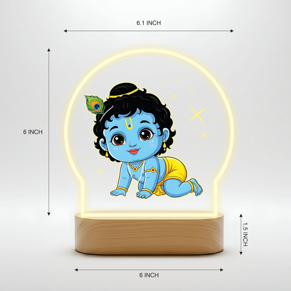 Cute Baby Krishna Color - Playful Little Makhan Chor