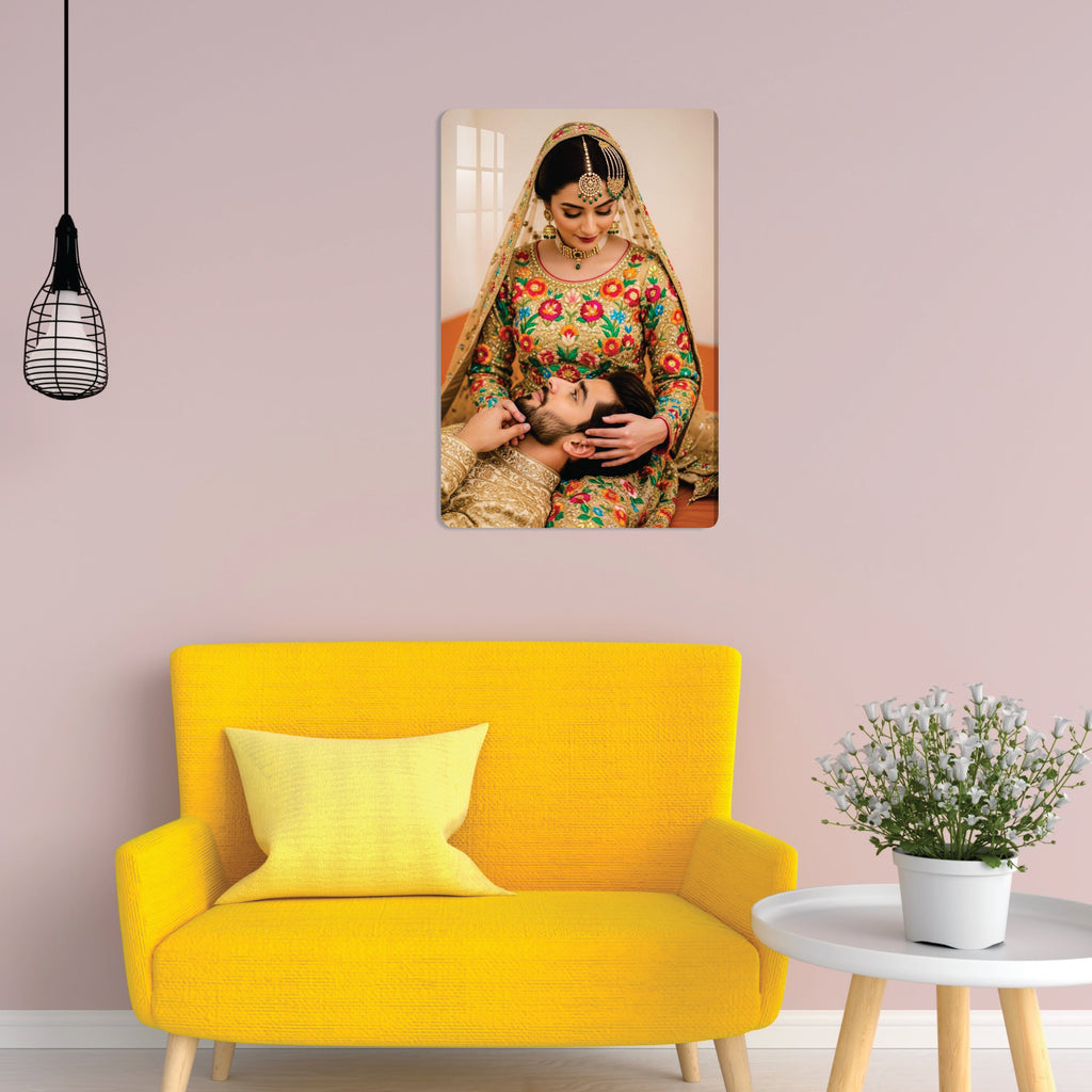 Acrylic Personalized  Photo Frame ( 10 x 15 inch )