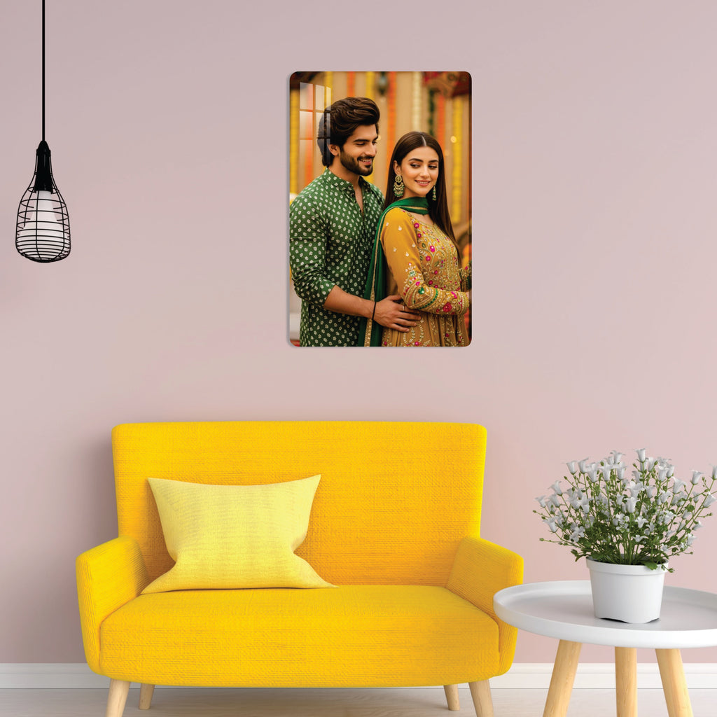 Acrylic Personalized  Photo Frame ( 8 x 12 inch )