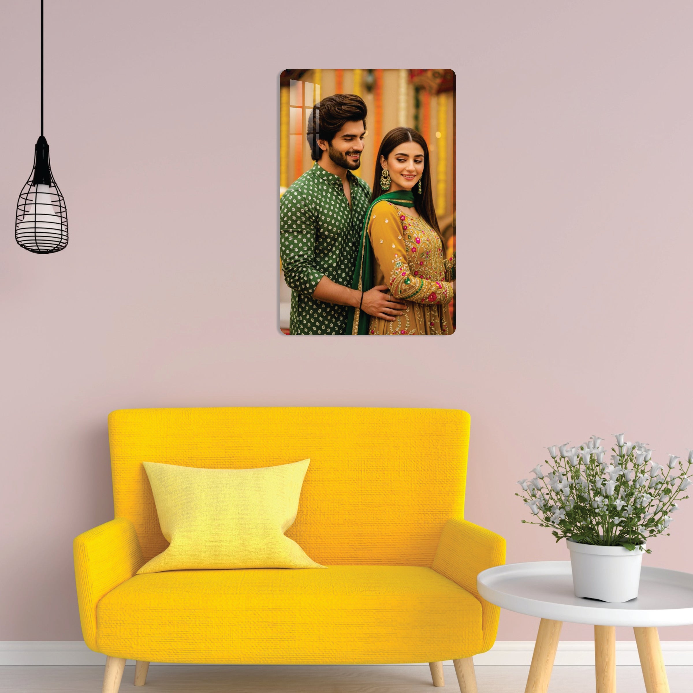 Acrylic Personalized  Photo Frame ( 8 x 12 inch )