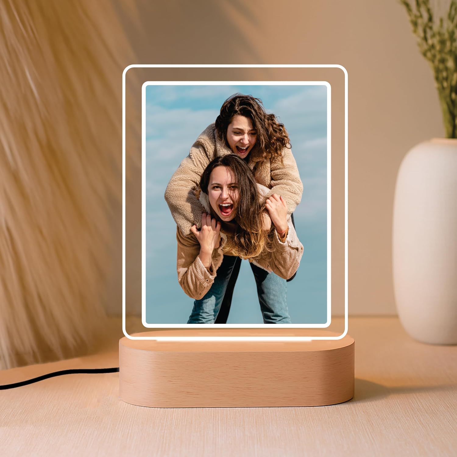 Custom LED Acrylic Photo Frame